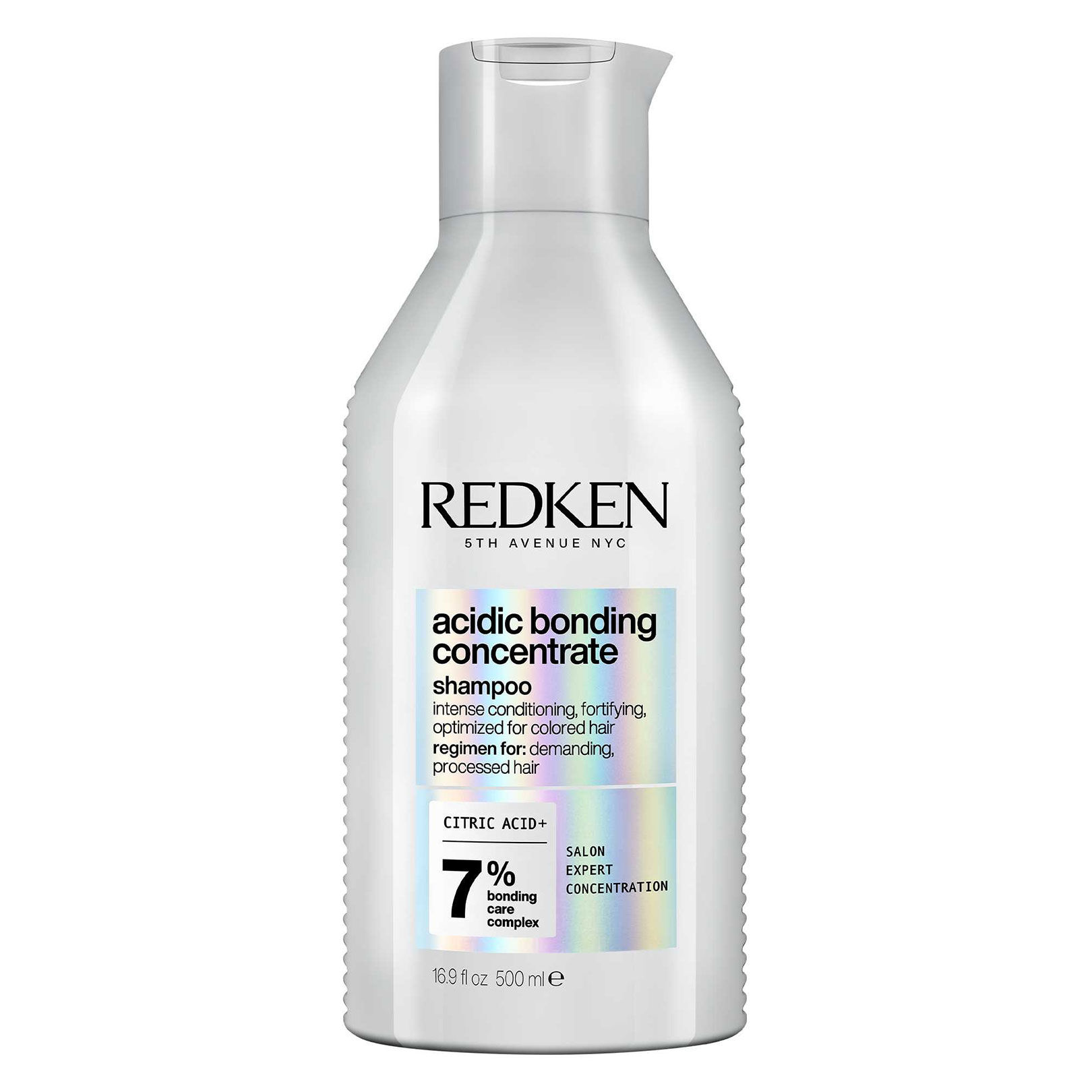 Shampooing r&eacute;parateur pour cheveux ab&icirc;m&eacute;s Acidic Bonding Concentrate 500ml rechargeable