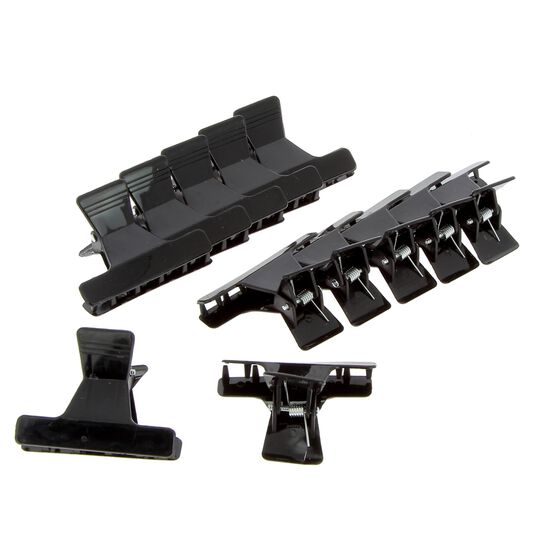 Pince croco x 12 PM noir