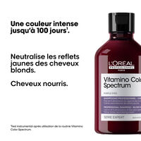 Rituel neutralisant Vitamino Color Spectrum cheveux blonds, anti-jaune
