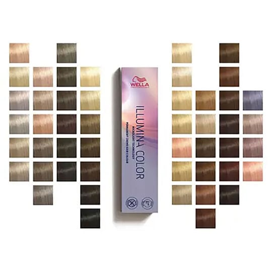 Illumina color 6/76 blond fonc&eacute; marron violine
