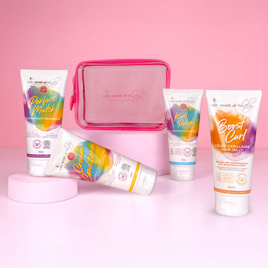 Kit d'embarquement cheveux ondulés