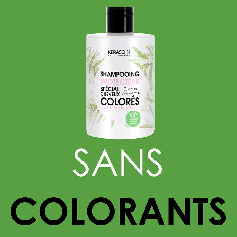 Shampooing protecteur cheveux color&eacute;s Gamme Nature