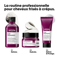 Crème hydratante sans rinçage pour cheveux bouclés Curl Expression