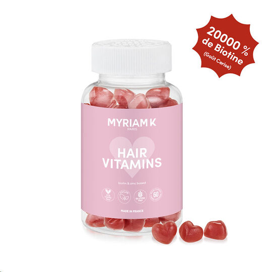 Red love gummies hair vitamins