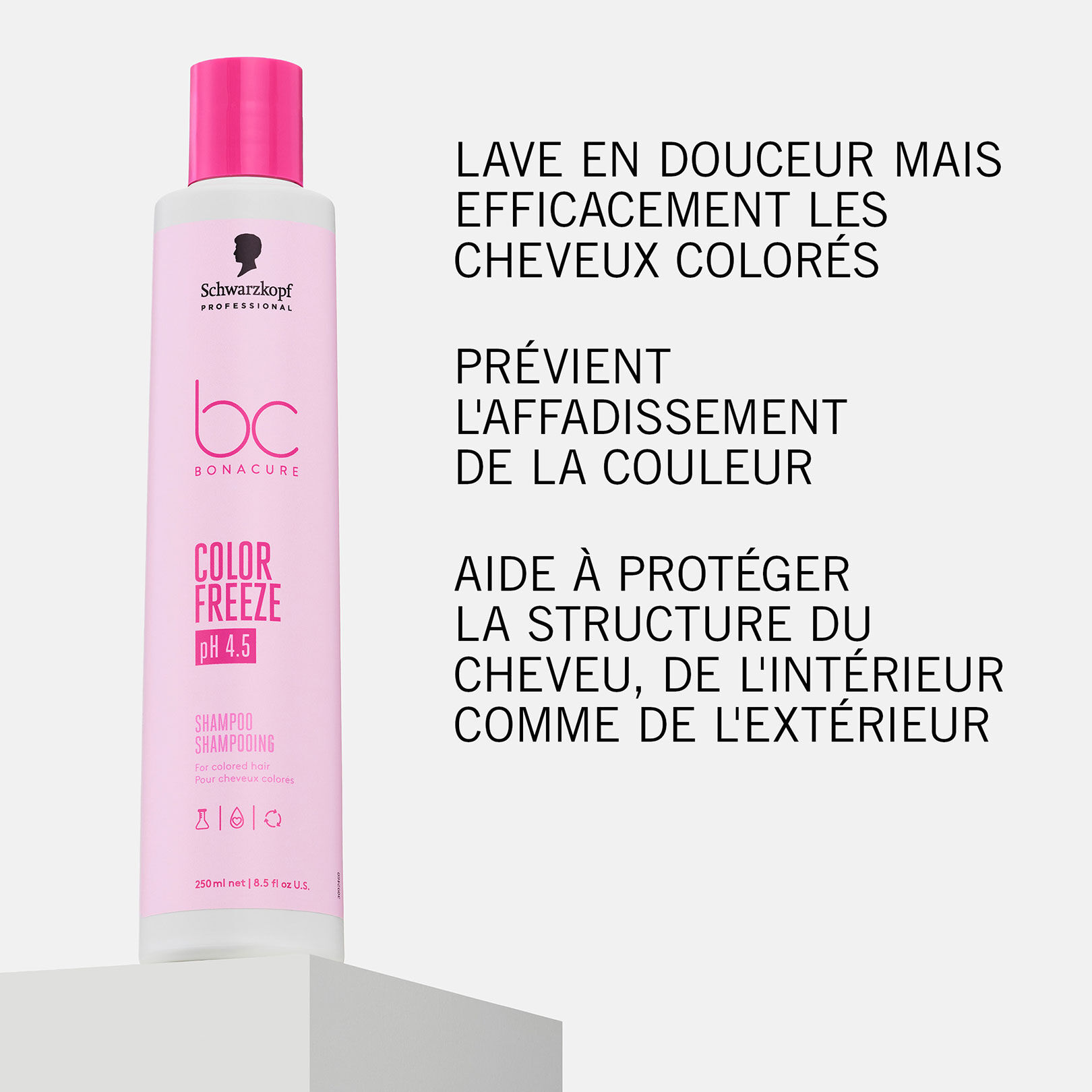 Shampooing pour cheveux color&eacute;s BC Color Freeze 250ml