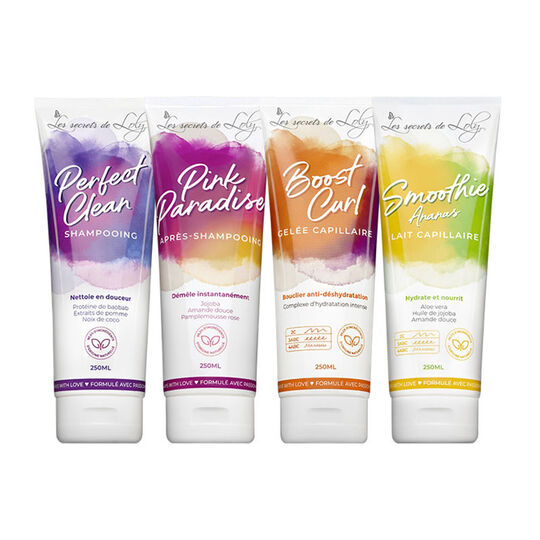 Rituel pour cheveux frisés épais