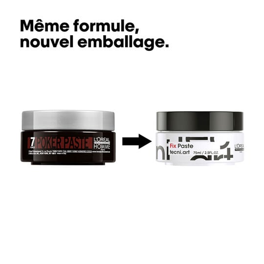 Pâte de coiffage forte Fix Paste Techni.Art