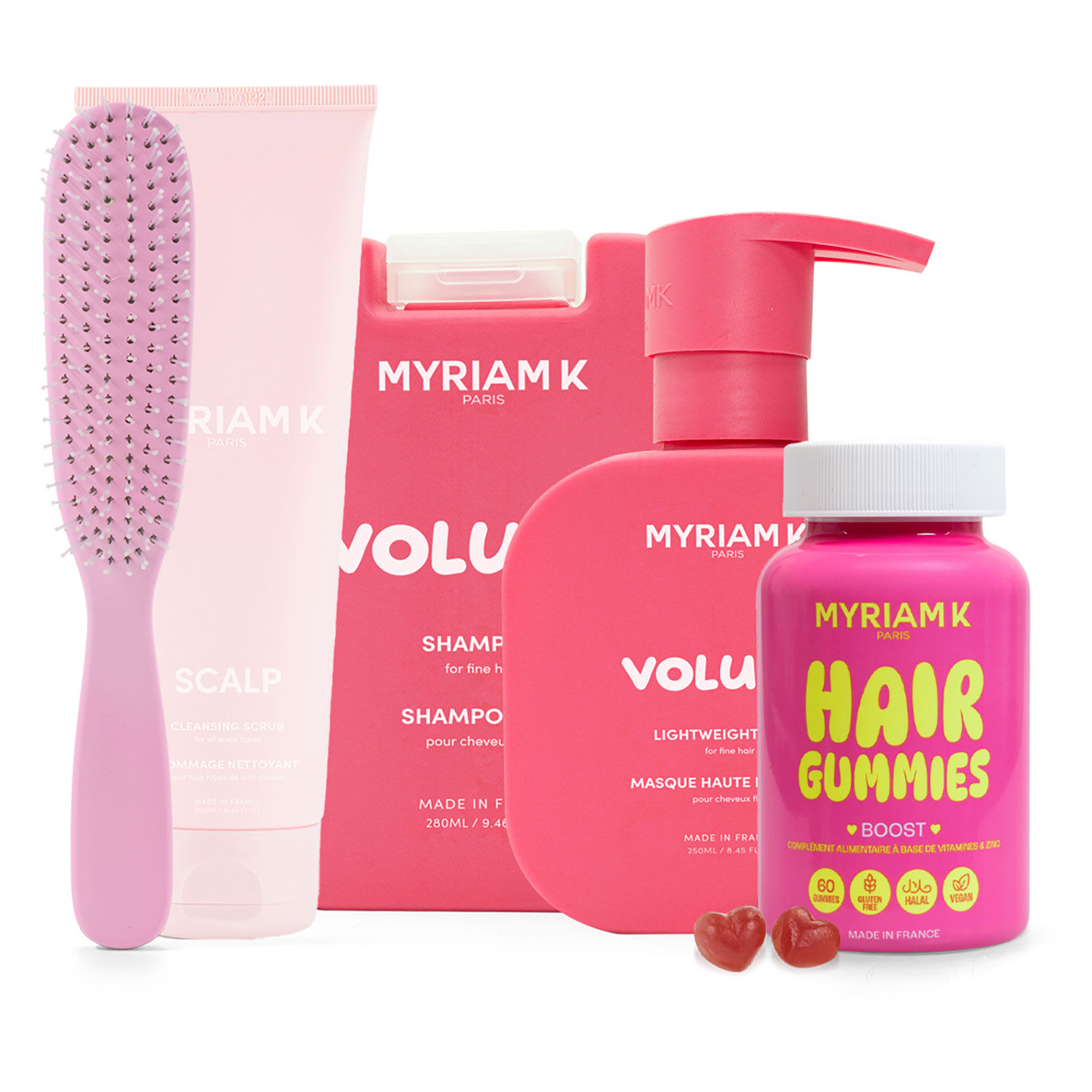 Rituel 5 &eacute;tapes cheveux fins