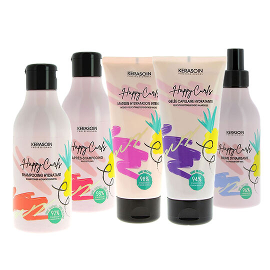 Routine cheveux crépus Happy Curls
