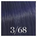 3/68 châtain foncé violine perlé