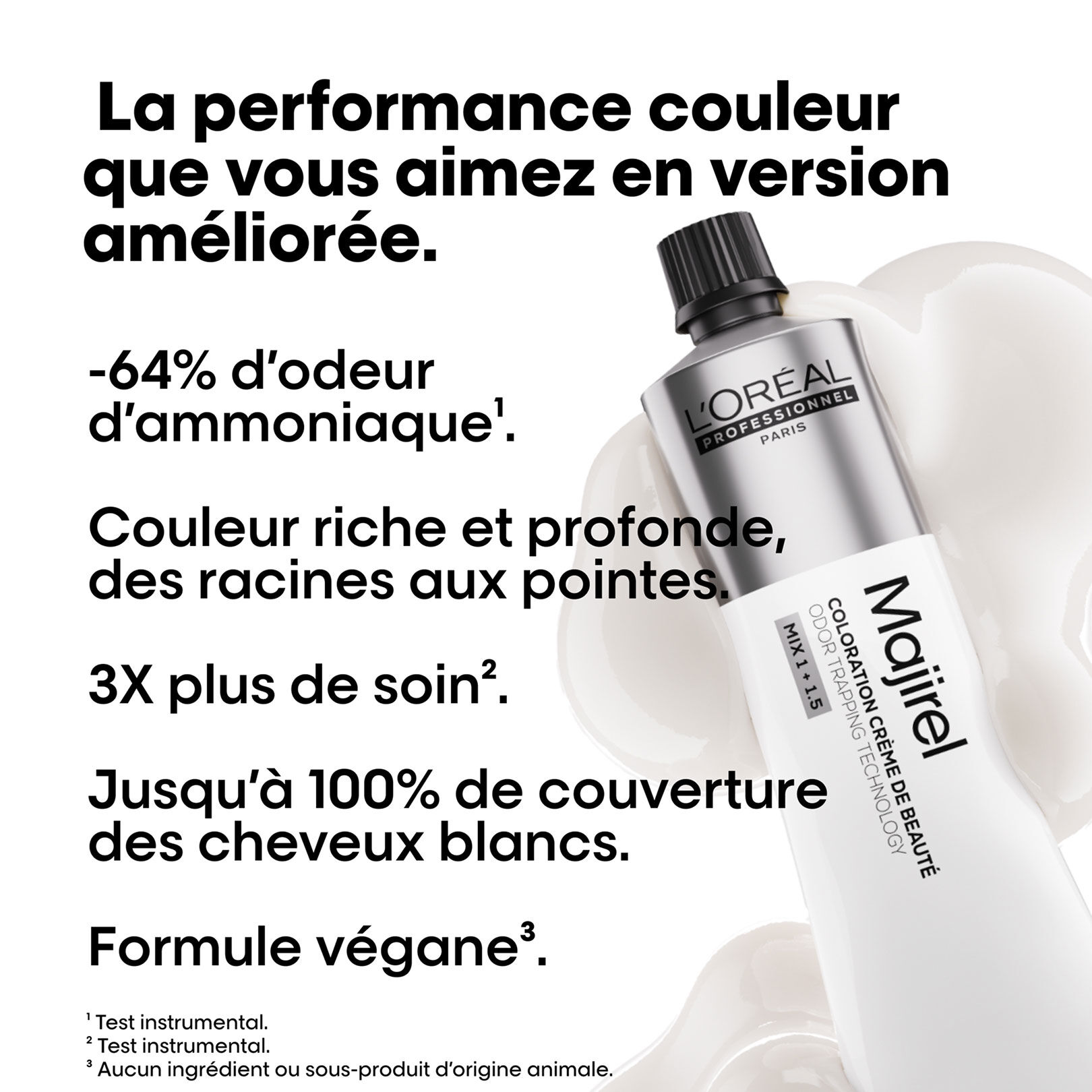 Coloration cr&egrave;me de beaut&eacute; Majirel 8.13 blond clair cendr&eacute; dor&eacute;