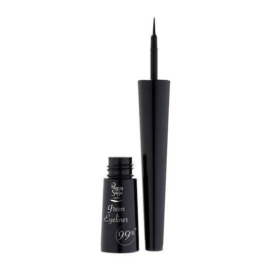 Green eyeliner