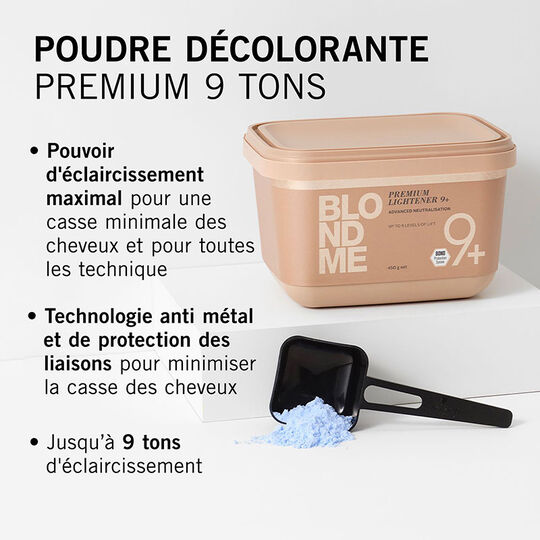 Poudre compacte décolorante PPL9+ Blondme