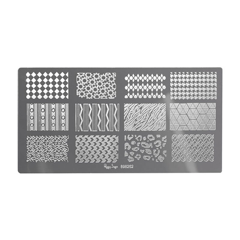 Plaque de stamping nail art 2