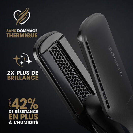 Lisseur séchant Duet Style noir