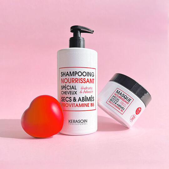 Shampooing nourrissant pour cheveux secs et abimés 500ml