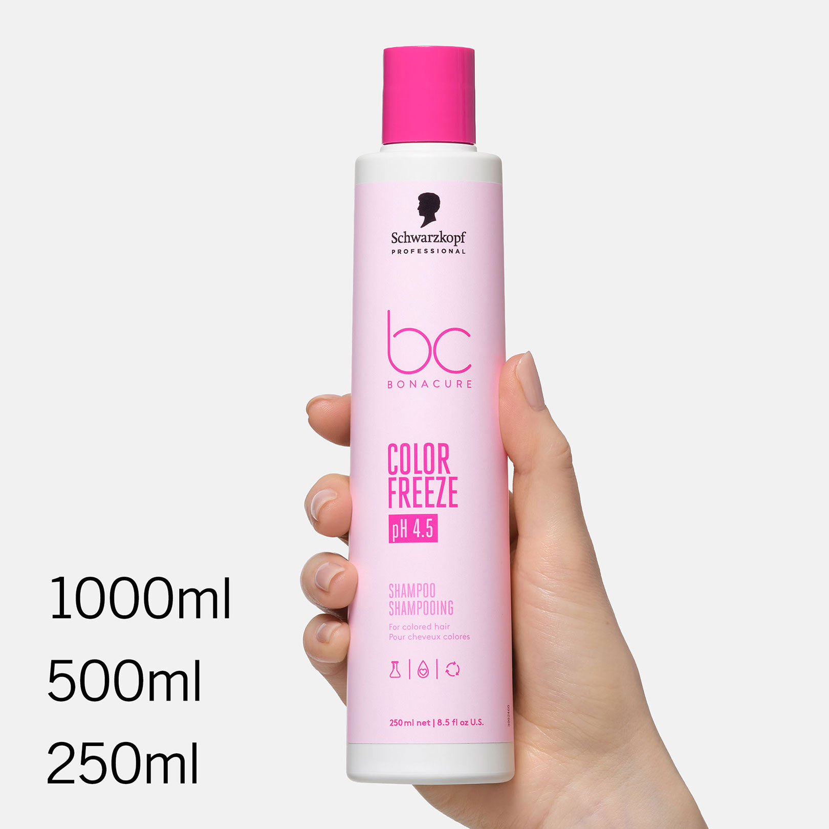 Shampooing pour cheveux color&eacute;s BC Color Freeze 500ml