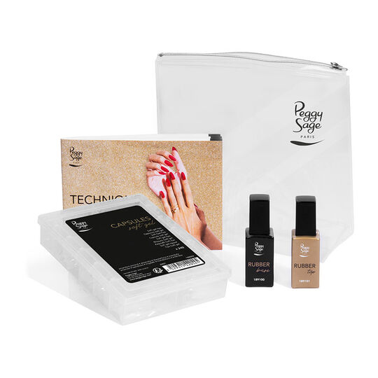 Kit capsule Soft Gel technique Américaine amande