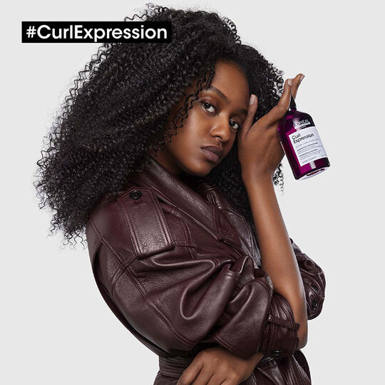 Gelée lavante anti-résidus pour cheveux bouclés ou crépus Curl Expression 500ml