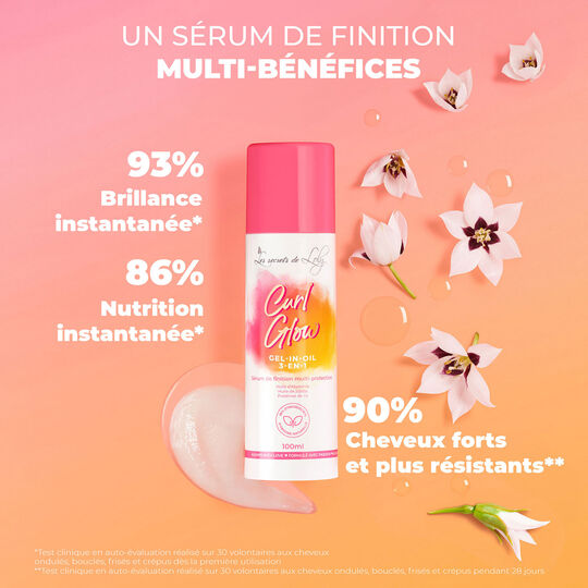 Gel en huile 3 en 1 Curl Glow