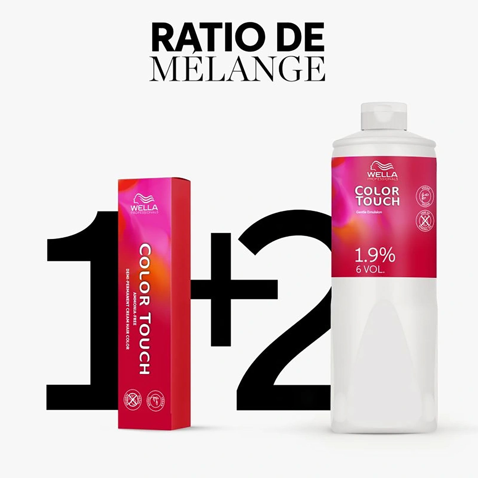 Emulsion color touch 4% / 13 vol 1000 ml