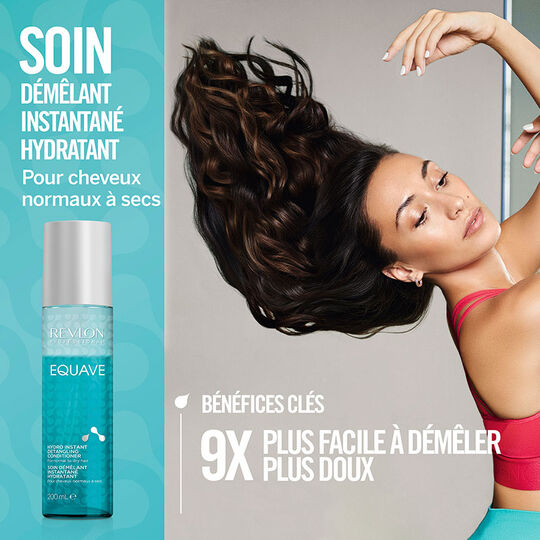 Trousse soin démêlant hydratant + brosse Equave