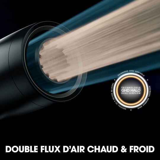 S&egrave;che cheveux Speed avec trousse et spray volume gris / noir