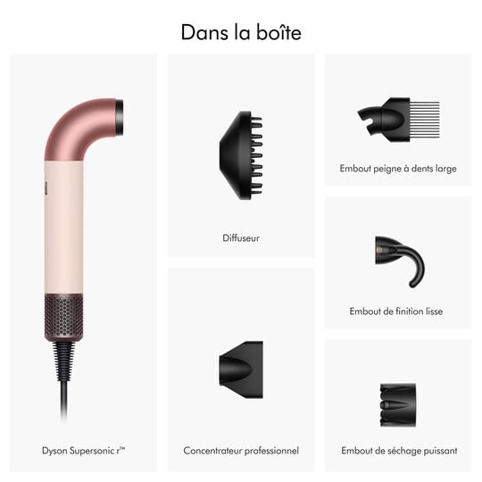 S&egrave;che-cheveux Supersonic r cheveux boucl&eacute;s &agrave; fris&eacute;s