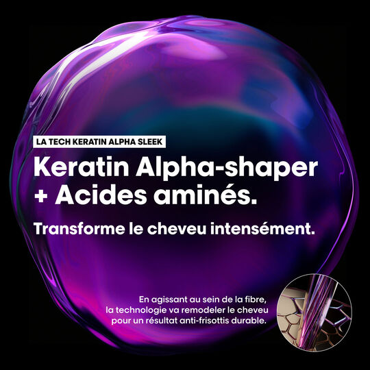 Soin transformatif lissant Keratin Alpha Sleek