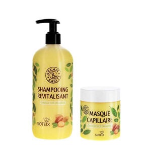 Rituel Argan & Karit&eacute; shampooing et masque capillaire
