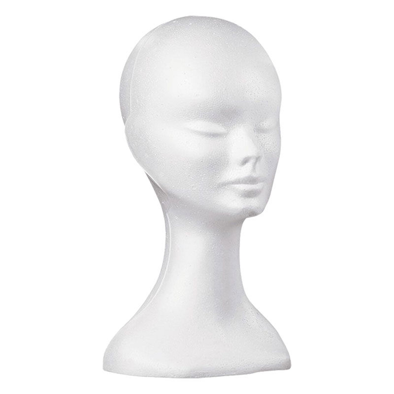 T&ecirc;te blanche polystyr&egrave;ne