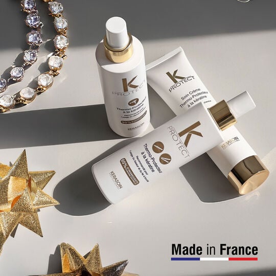 Thermo-protecteur à la kératine pour sèche-cheveux K Protect
