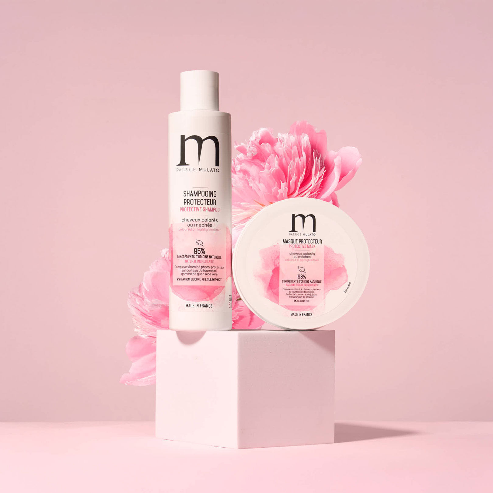 Coffret cheveux color&eacute;s