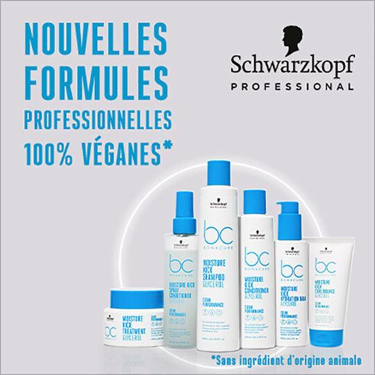 Rituel léger pour cheveux normaux à secs BC Moisture Kick