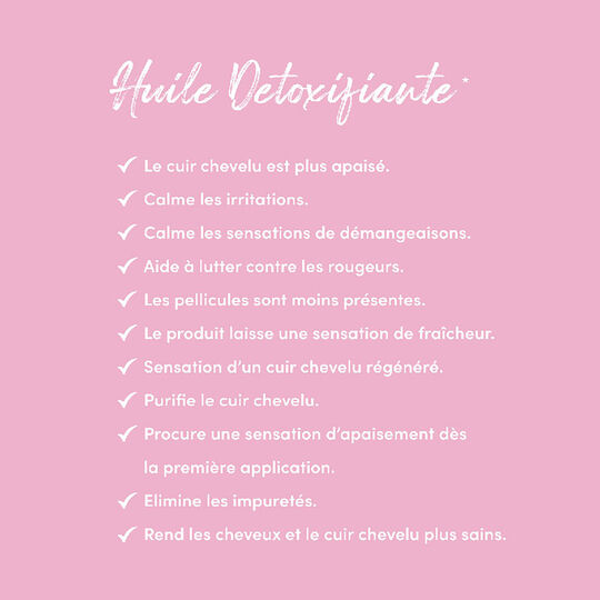 Rituel 5 étapes cuir chevelu sain