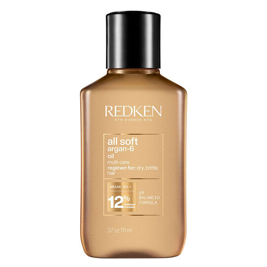 Huile d'argan pour cheveux secs et sensibilis&eacute;s All Soft