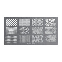 Plaque de stamping nail art 1