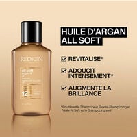 Huile d'argan pour cheveux secs et sensibilisés All Soft