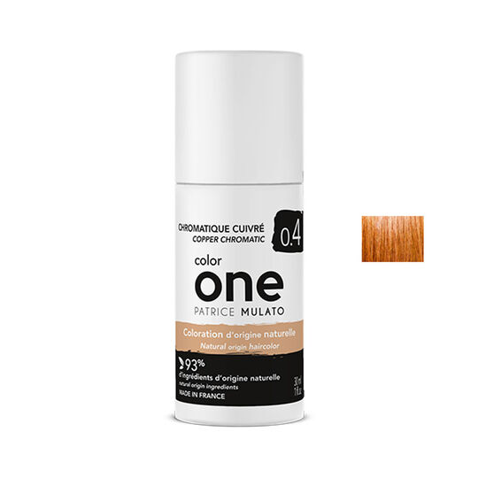 Coloration naturelle Color One Chromatique 30 ml 0.4 cuivré