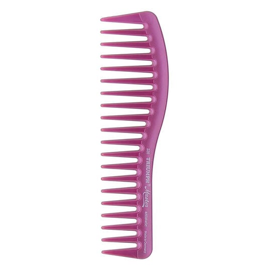 Peigne dos courbe T236 Lilas