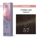 5/7 ch&acirc;tain clair marron