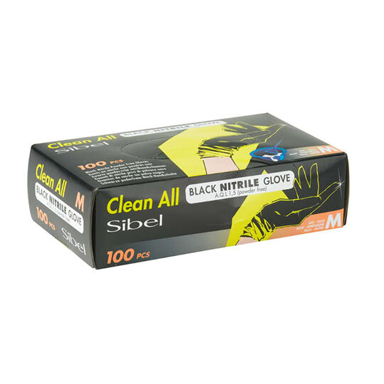 Bo&icirc;te de 100 gants en nitrile medium