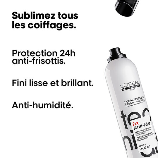 Spray anti-humidit&eacute; Fix Anti-Frizz Tecni.Art