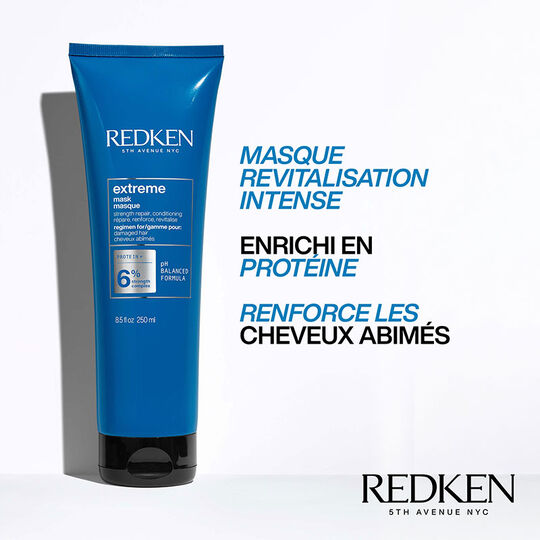 Masque fortifiant Extreme pour cheveux abîmés