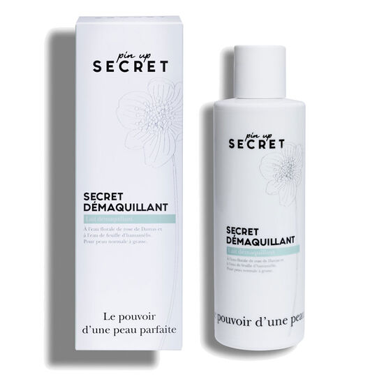 Secret d&eacute;maquillant en lait peaux normales &agrave; grasses