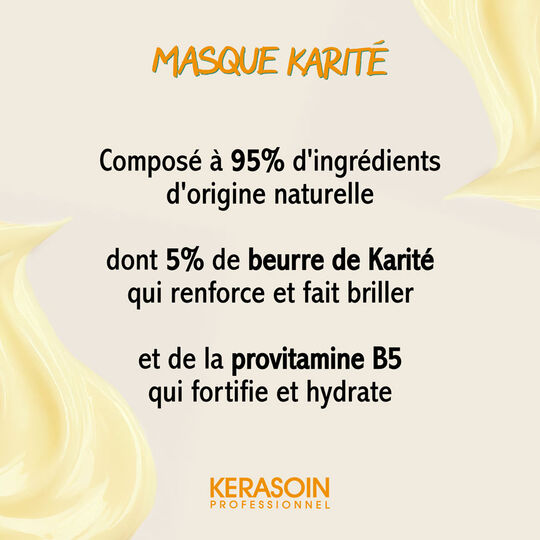 Masque capillaire au beurre de karité 250ml