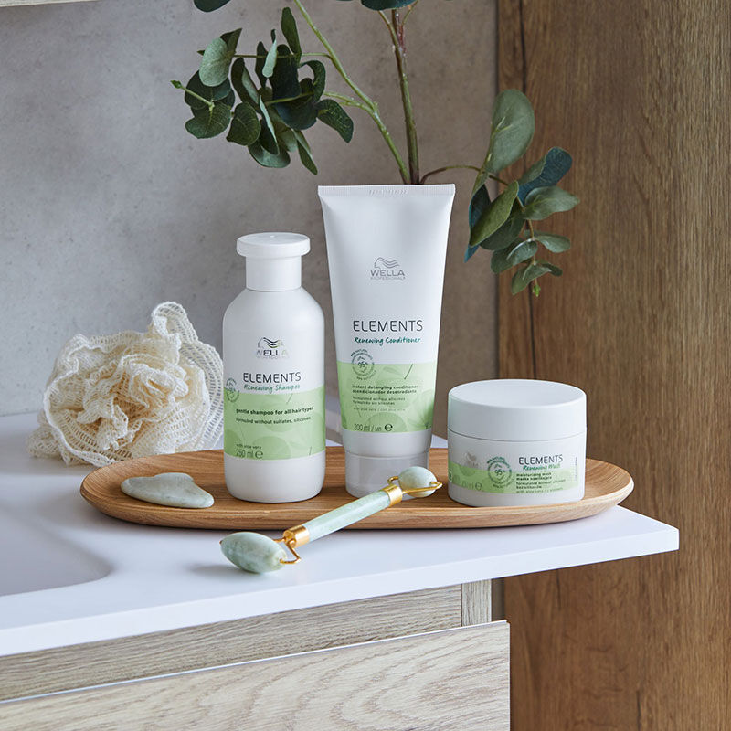 Shampooing r&eacute;g&eacute;n&eacute;rant pour cuirs chevelus normaux &agrave; gras Renewing Elements 250ml
