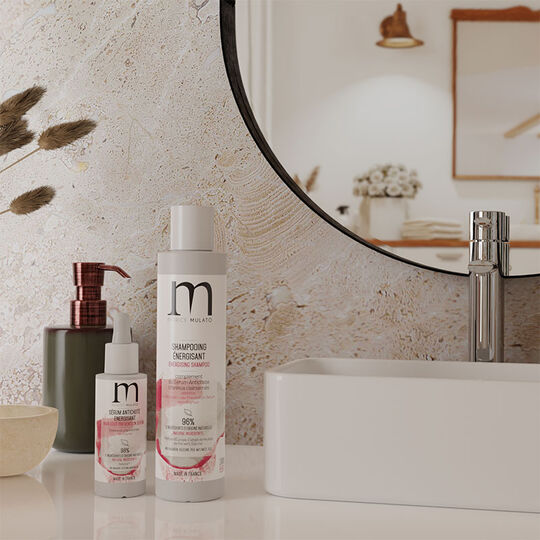 Shampooing énergisant cheveux clairsemés