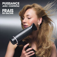 S&egrave;che-cheveux Speed + embout pr&eacute;cis + spray volume