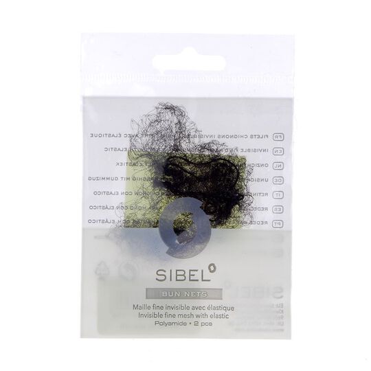 Filets &agrave; chignon invisibles x 2 noir
